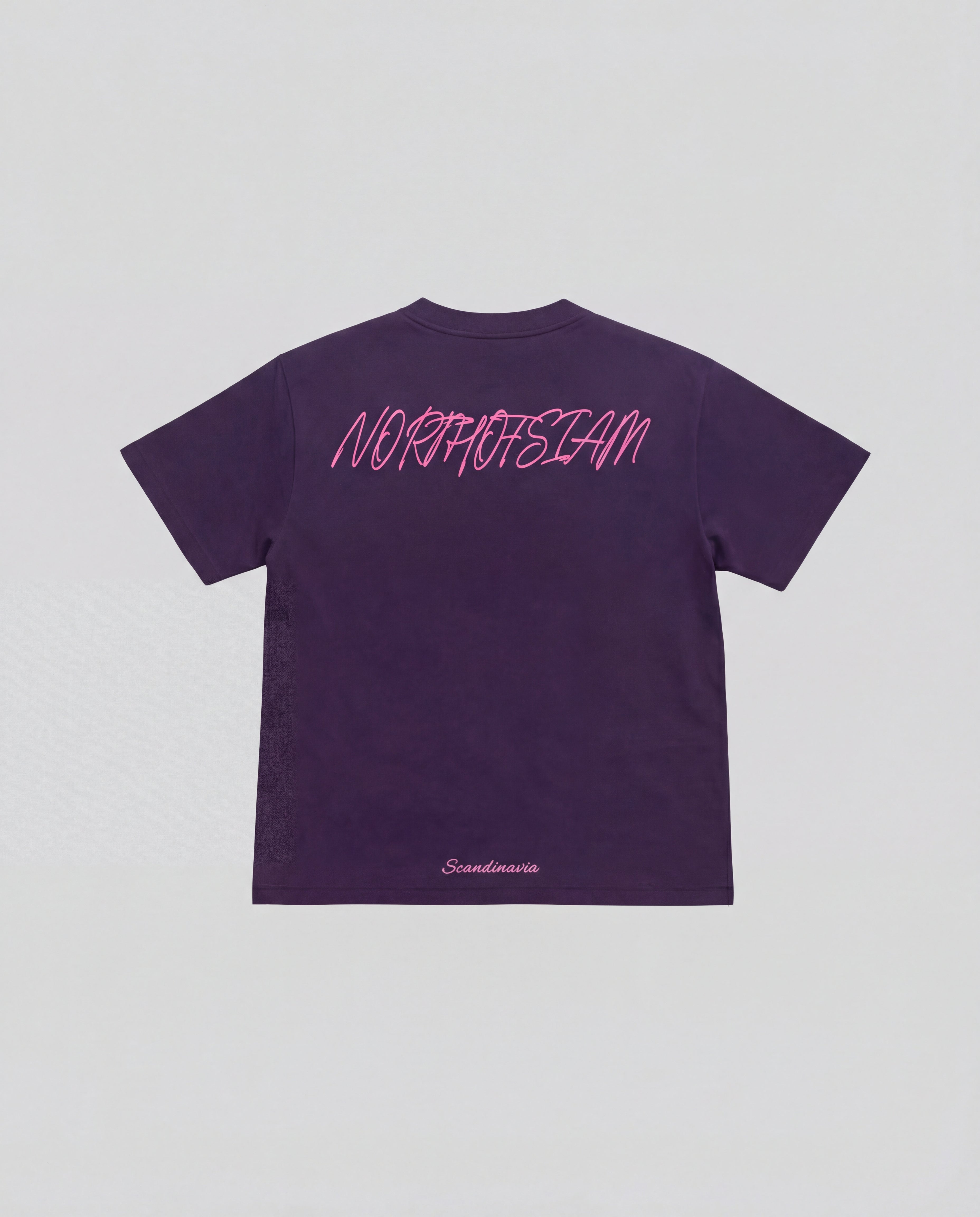 Purple - Boxy T-shirt – NORTHOFSIAM